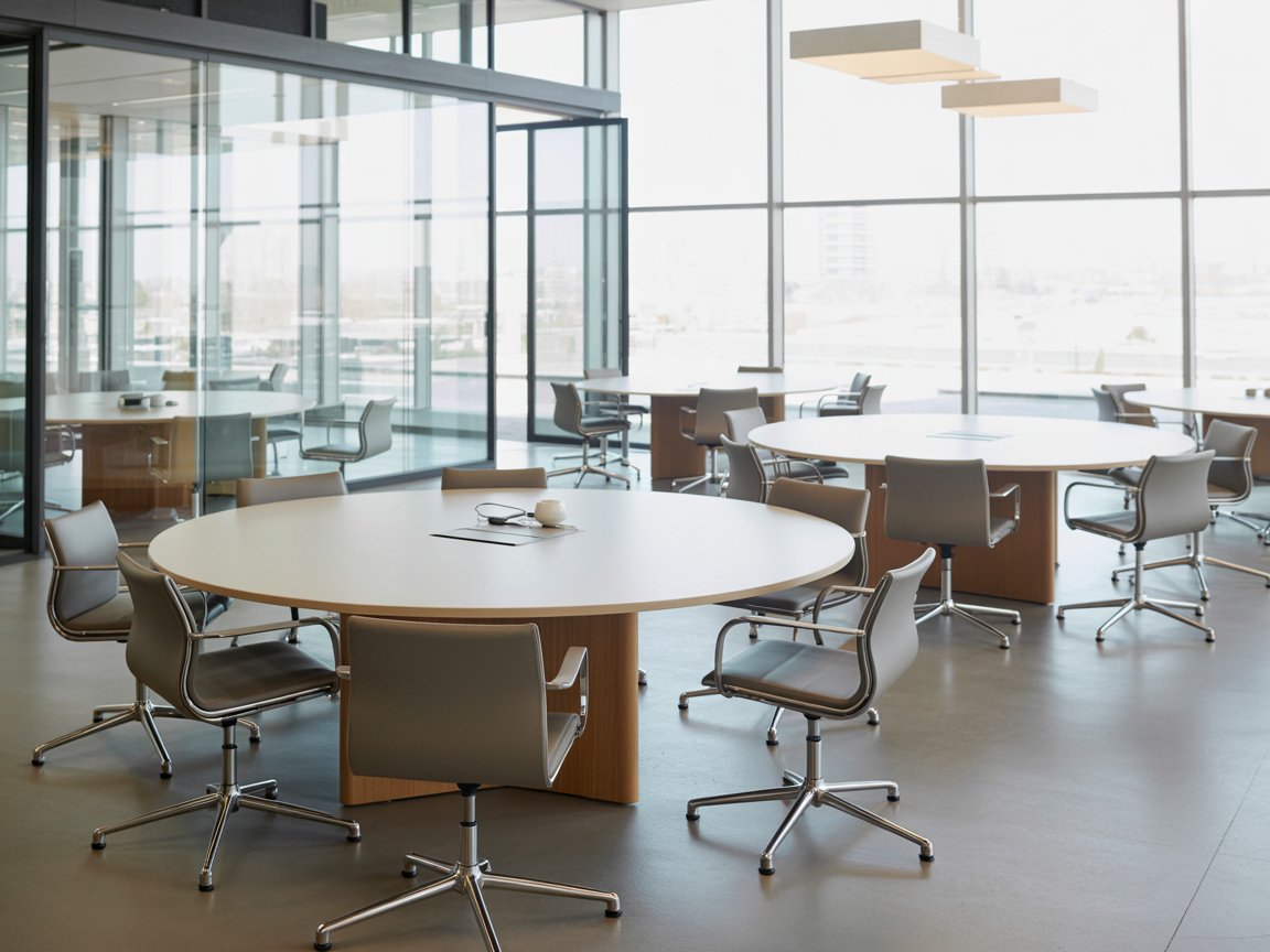 Durable Round Table Manufacturer in Ghaziabad