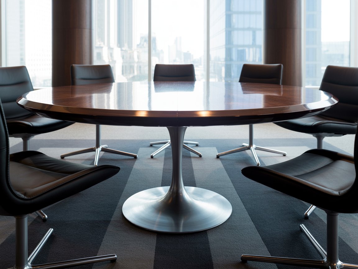 Space-Efficient Round Tables by Manufacturer in Ghaziabad